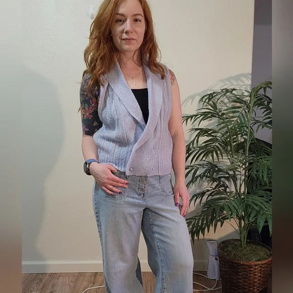 Collage Vintage Knit Vest - Picture 2 of 7